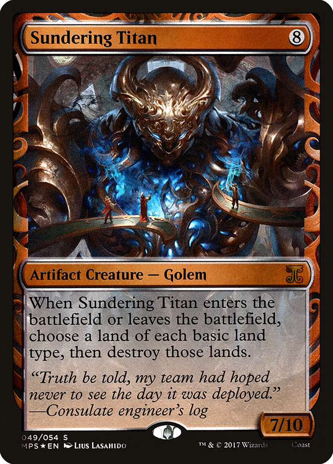 Sundering Titan - Foil
